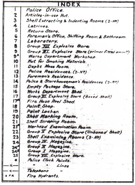 An extract from a map of Newington dated 1929